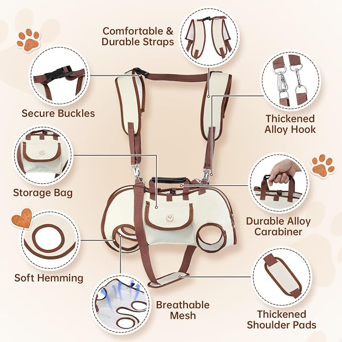 Hands Free Dog Backpack Carrier - Image 5