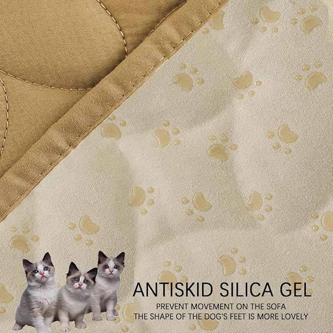 Ameritex Waterproof Pet Bed Cover Anti-Slip Dog Bed Blanket - Image 4