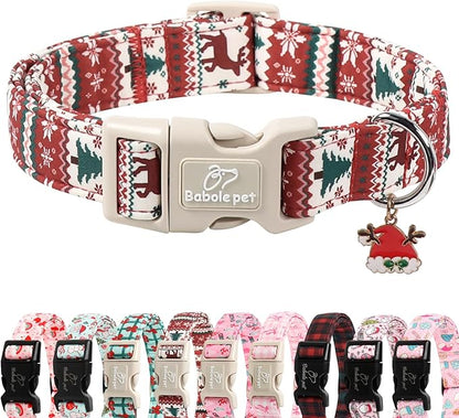 Christmas Dog Collar for Giant Large Dogs by Babolepet
