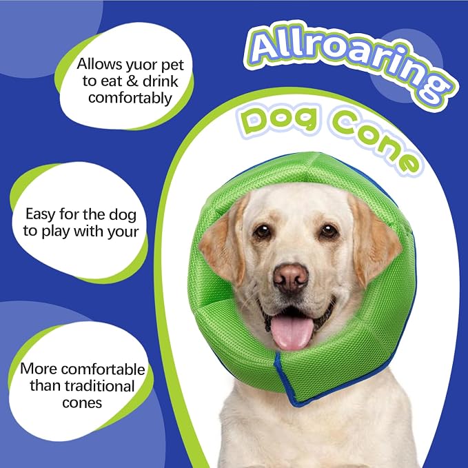 Dog Cone for Large Dogs After Surgery, Soft Dog Cone Collar for Dogs to Stop - Image 5