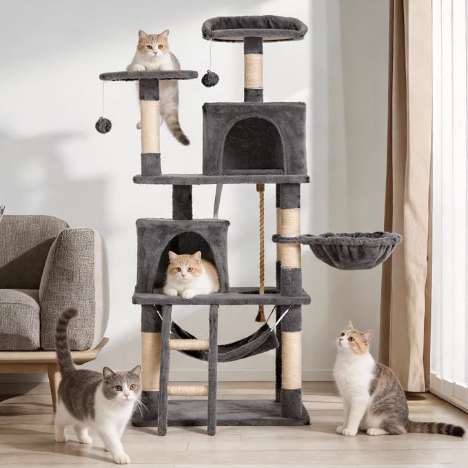 Cat Tree 60.63 inches Cat Tower - Image 8