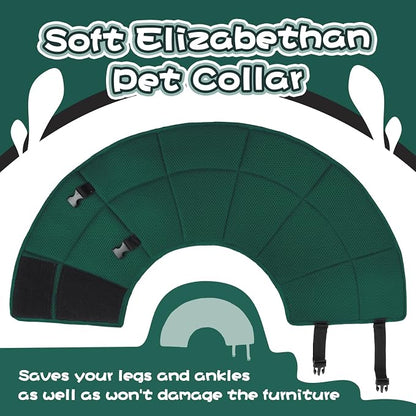 Dog Cone Collar After Surgery, Adjustable Soft Recovery Cone - Image 7