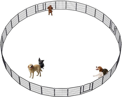 Dog Playpen, 32/40/45 Inch Height in Heavy Duty, Folding Indoor Outdoor - Image 7