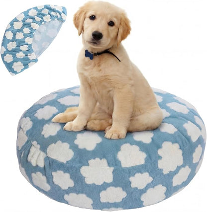 Youyole Medium Washable Round Dog Bed Cover Replacement Waterproof 30 x 30 x 10 by Ajaredlulu