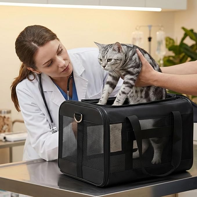 Cat Carrier Airline Approved, Soft-Sided Dog Carrier - Image 8