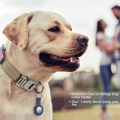 DAGANXI Tactical Dog Collar Leash Set, Adjustable Military Training Nylon Dog - Image 2