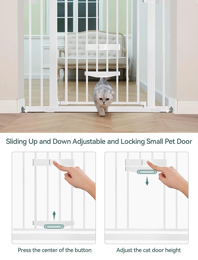 BABELIO 29-48" Extra Wide Baby Gate - Image 4