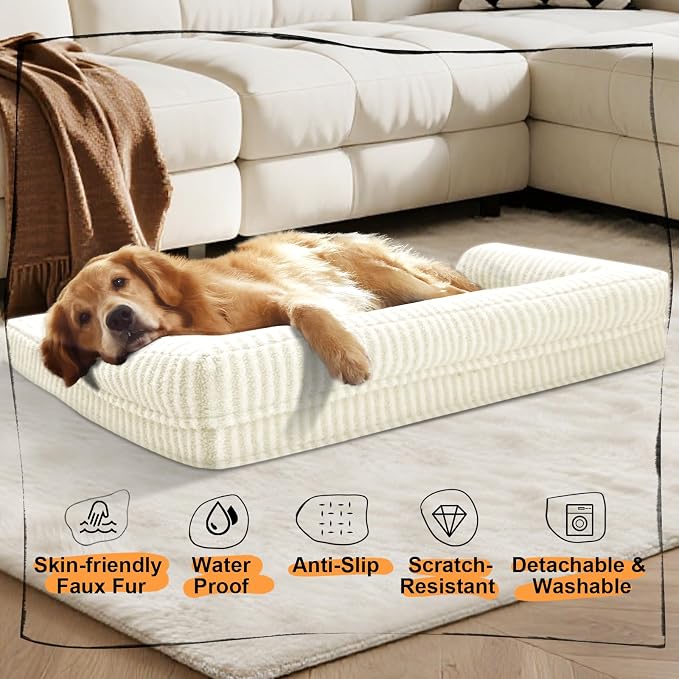Dog Bed Medium Size Dog-Orthopedic Waterproof Bed - Image 6