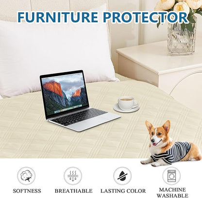 hyha Waterproof Dog Blanket, Reversible Pet Bed Blanket, Soft Sofa Couch Cover - Image 7