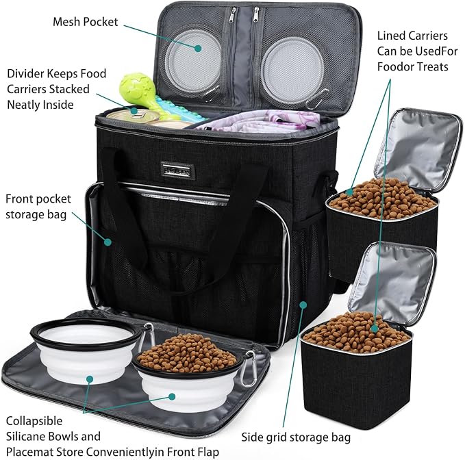 BAGLHER Dog Travel Bag, Pet Travel Bag, - Image 5