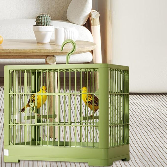 2025 New Carry Cage for Parakeet Portable 30x23x26cm Bird Travel Carrier Cage - Image 2