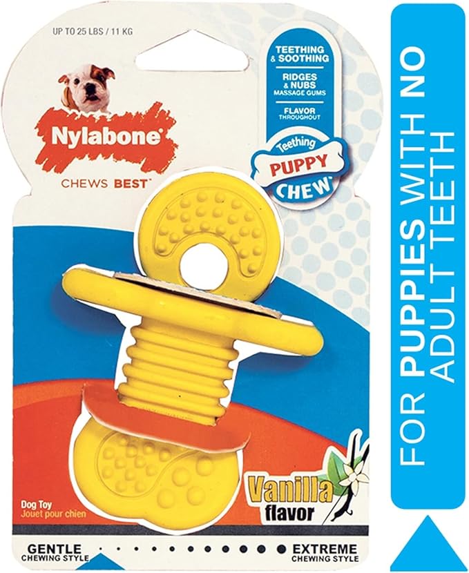 Nylabone Rubber Teether Puppy Chew Toy, Teething Toys - Image 5