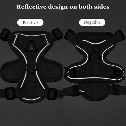 Wanheart cat Chest Harness and Leash, Anti-Escape Adjustable Soft mesh cat - Image 4