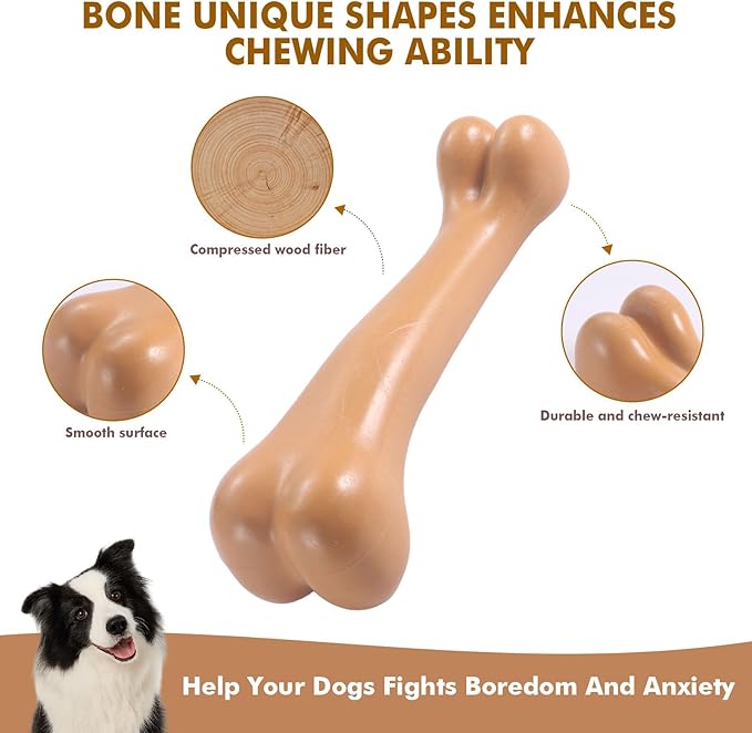 2 Pack Durable Dog Chew Toys for Aggressive Chewers-Puppy Teething Toys - Image 4
