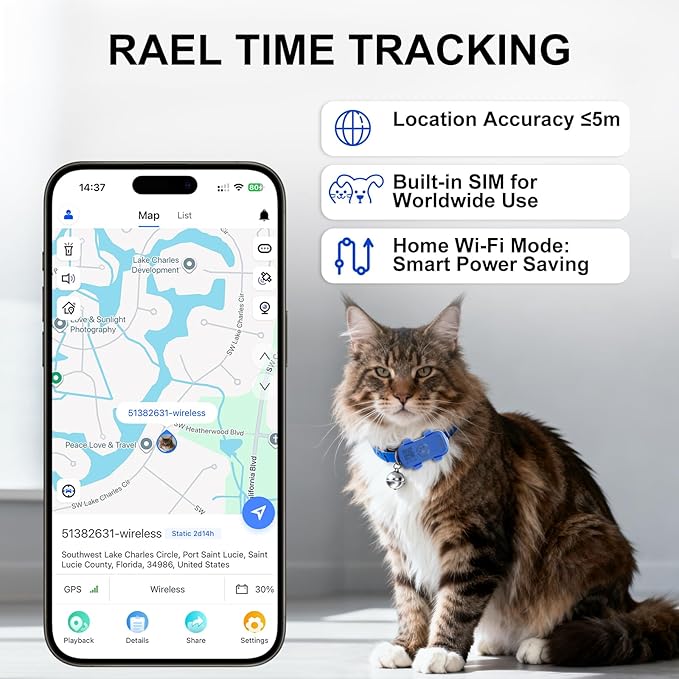 GPS Tracker for Dogs & Cats Pet GPS Location Tracker - Image 5