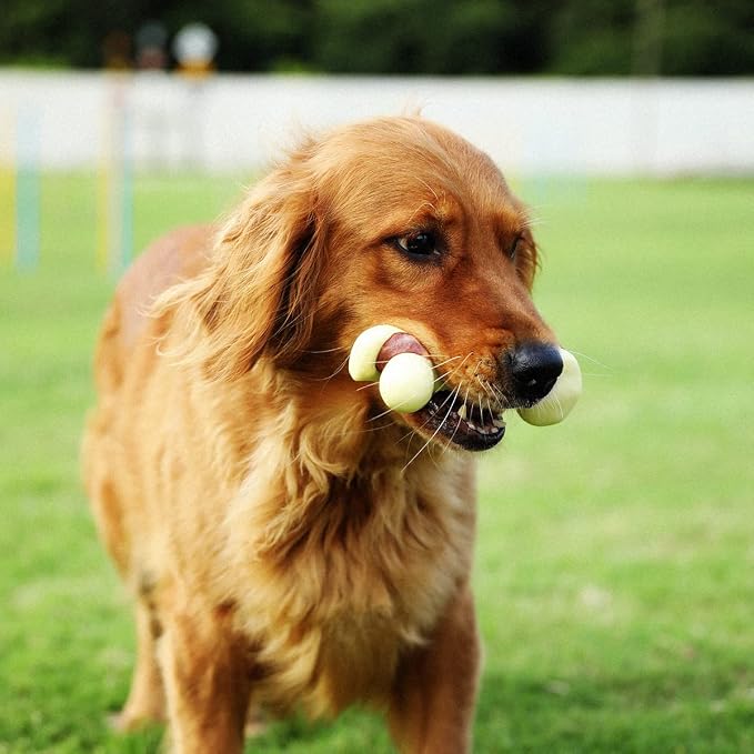 Tikaton Dog Chew Toys for Aggressive Chewers, Peanut Butter Flavor Durable Dog - Image 5