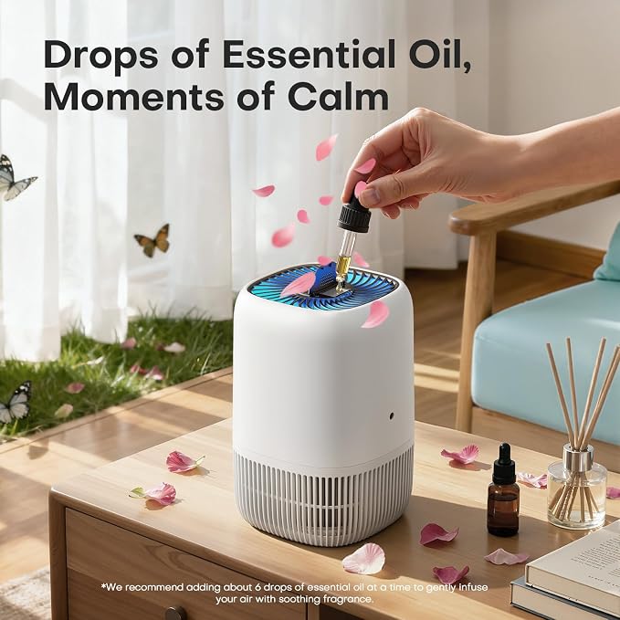 Air Purifiers for Home with H13 Quiet HEPA Filter Up to 1076 Ft² for Pet Hair - Image 6