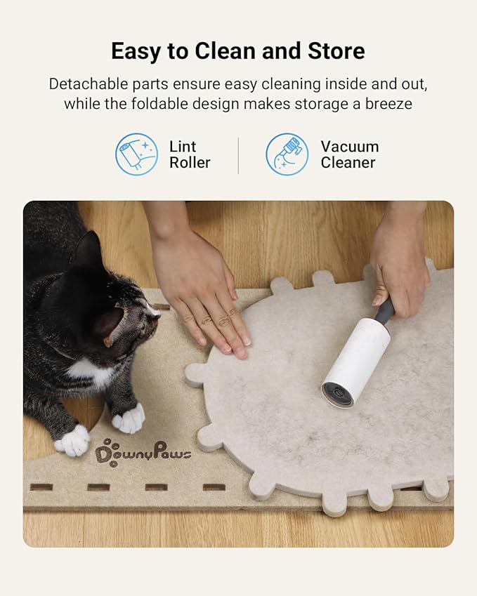 DownyPaws Cat House for Indoor Cats, Cat Bed Cave for Multiple & Large Cats Up - Image 7