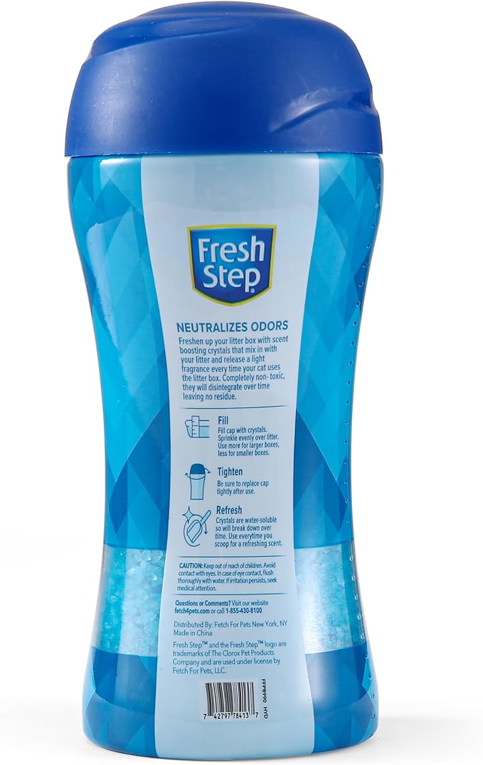 Fresh Step Cat Litter Crystals Deodorizer, Non Toxic Odor Neutralizing Crystals - Image 4