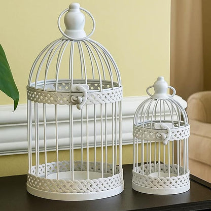 Vela Lanterns Bird Cage Decor Candle Holder Lantern Decorative Wedding Table by VelaCandleLanterns