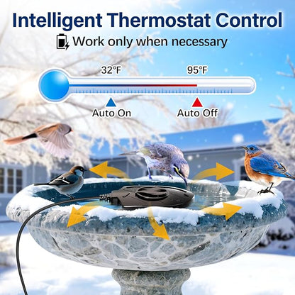 100W Bird Bath Heater, Birdbath Heaters - Image 3