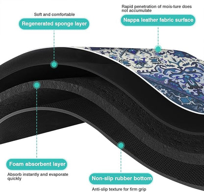Pet Feeding Mat for Floors Waterproof Dog Mat for Food and Water Absorbent - Image 6