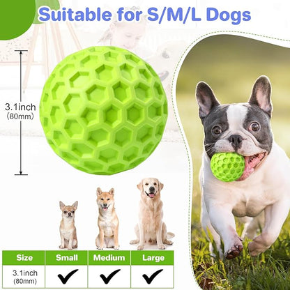 Interactive Squeaky Dog Balls, Dog Toys - Image 2