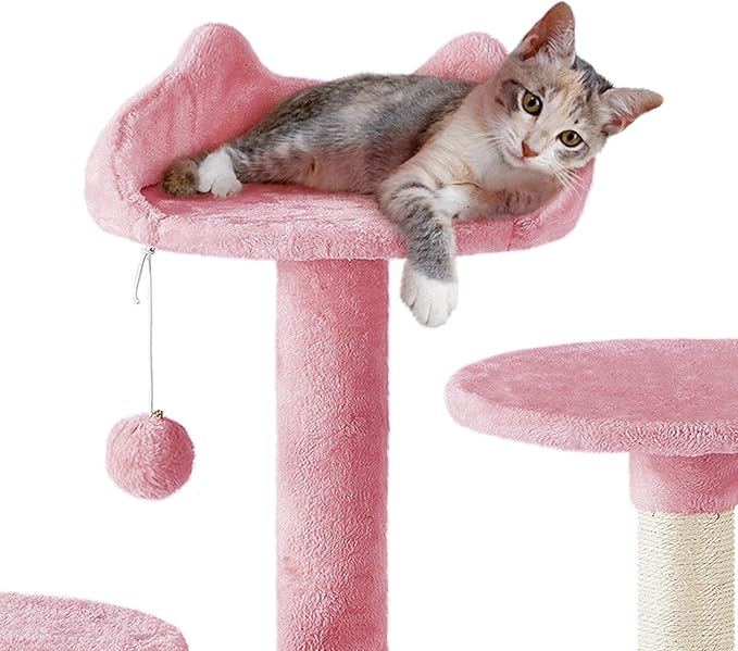 Yaheetech Multi-Level Cat Tree Stand House Furniture - Image 5