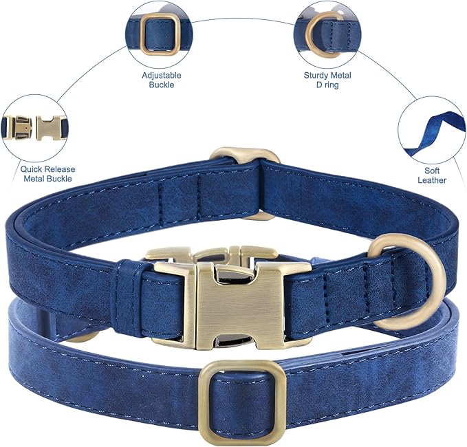 Genuine Leather Dog Collar - Image 2