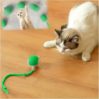 Interactive Cat Toys for Indoor Cats, Agility Move Cat Balls, Motion Activated by Goodqualityforyou