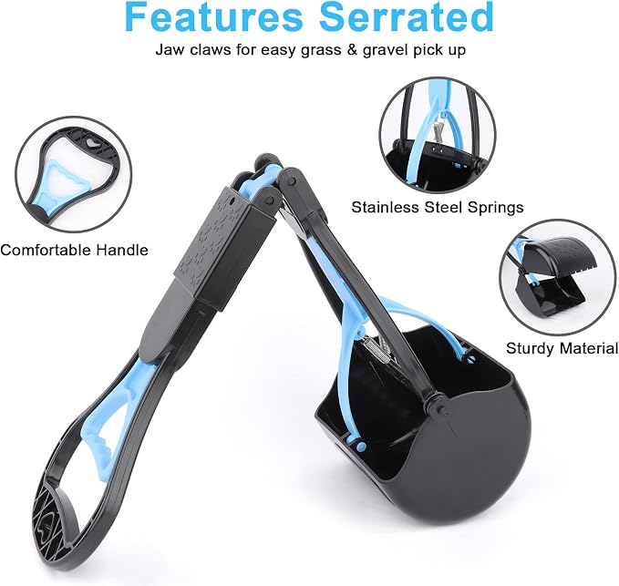 PPOGOO Non-Breakable Pooper Scooper - Image 2