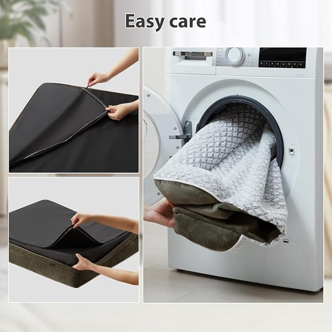 Orthopedic Dog Bed for Extra Large Dogs, Egg Crate Foam Bed for Extra Large Dogs - Image 6