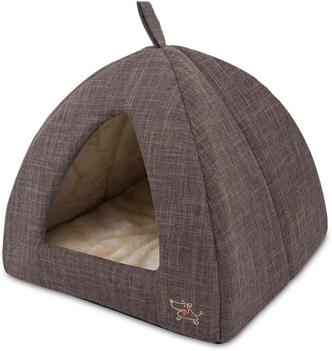 Best Pet Supplies Dog House Bed Crate Mat Tent Indoor Round Soft Plush by BestPetSuppliesLLC