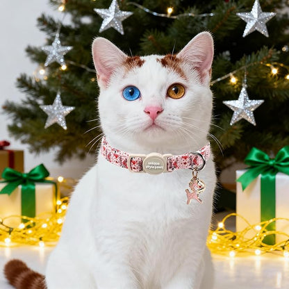 Unique style paws 2 Pack Christmas Kitten Collar Breakaway - Image 5