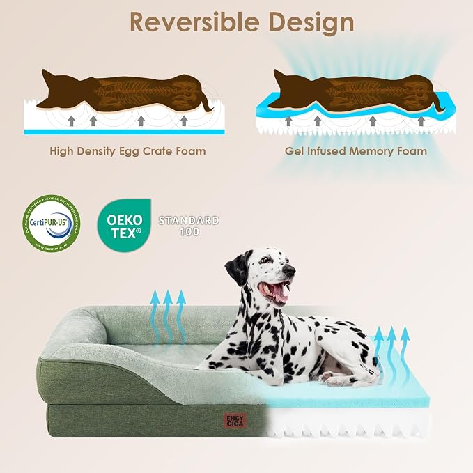EHEYCIGA Orthopedic XXL Dog Bed - Image 2