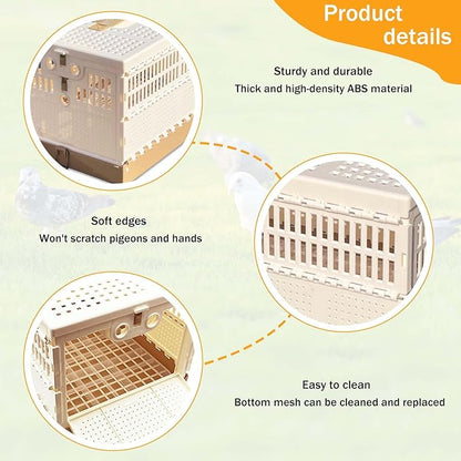 Folding Bird Cage Pigeons Travel Cage Training Cage Release Pairing Cage - Image 5