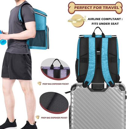 BAGLHER 丨Dog Travel Bag Backpack, Airline Approved Pet Supplies Backpack - Image 5