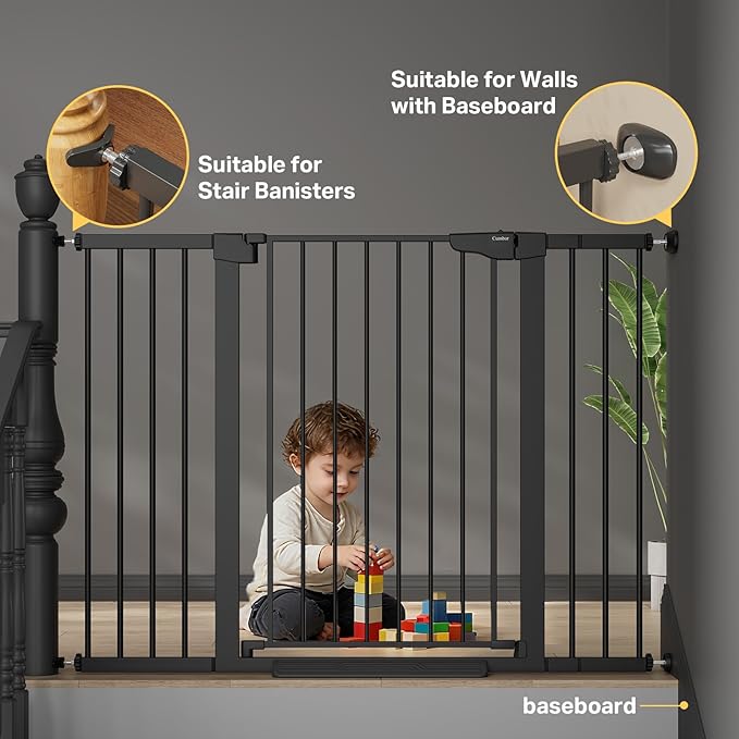 Cumbor 36" Extra Tall 29.7"-51.5" Baby Gate - Image 6