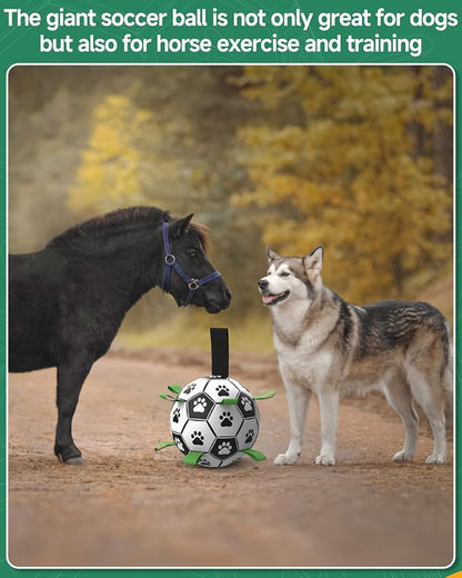 QDAN 10 Inch Gaint Dog Soccer Ball - Image 3