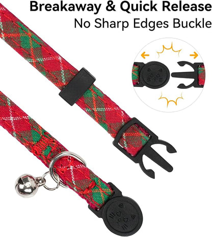 Joytale Upgraded Christmas Cat Collar - Image 4