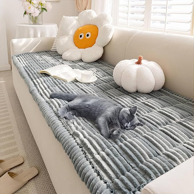 FUNNY FUZZY Pet Couch Covers for Sofa, Washable Dog Couch Cover Protector for by FUNNYFUZZY