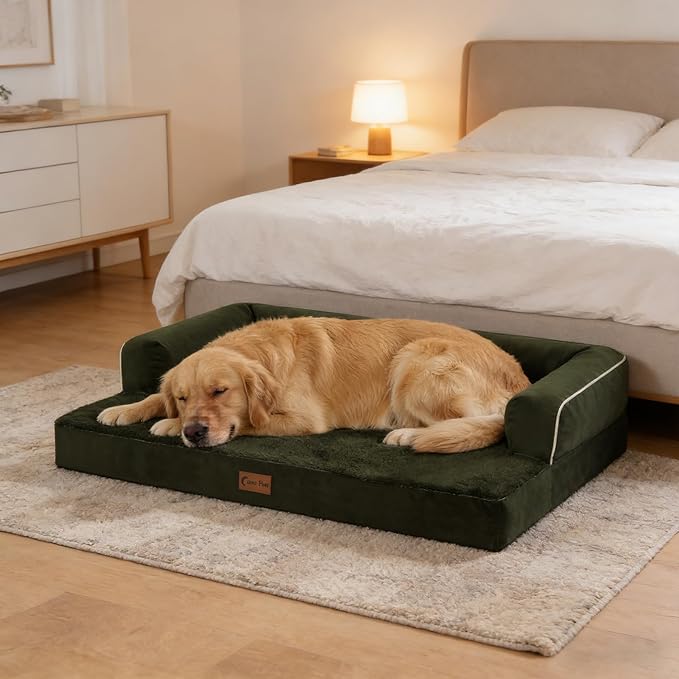 Orthopedic Dog Beds for Large Sized Dogs, Waterproof Egg Crate Foam Large Dog - Image 8