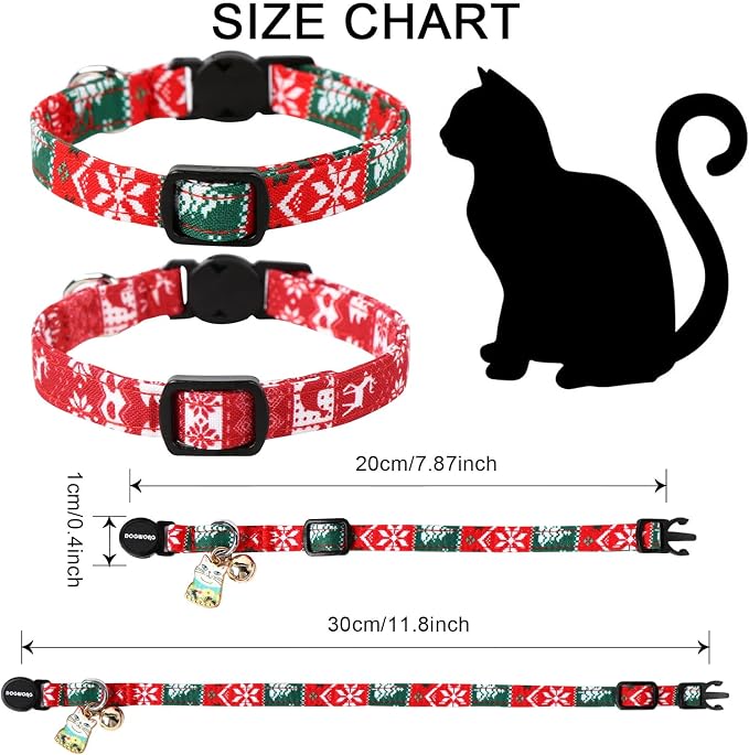 Cat Collar, 2 Pack Cat Collars Breakaway - Image 4