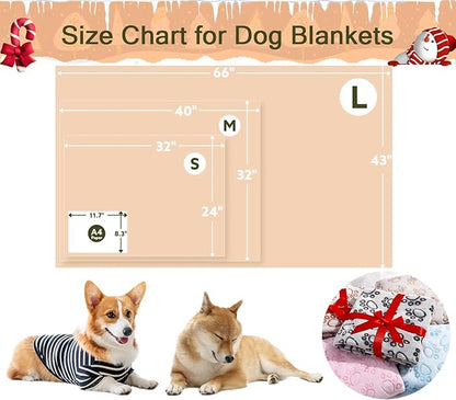 Stuffed Premium Soft Dog Blanket, - Image 5