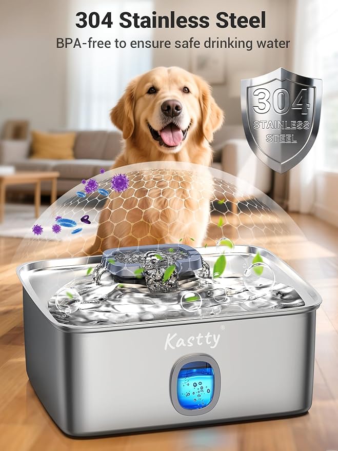 Kastty 4 Gal Dog Water Fountain - Image 6