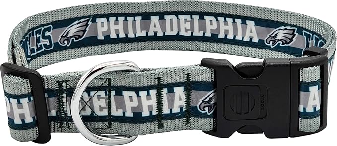 NFL PET Collar Philadelphia Eagles Dog Collar, X-Large Football Team Collar by PETSFIRST