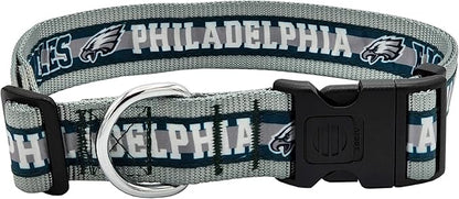 NFL PET Collar Philadelphia Eagles Dog Collar, X-Large Football Team Collar by PETSFIRST
