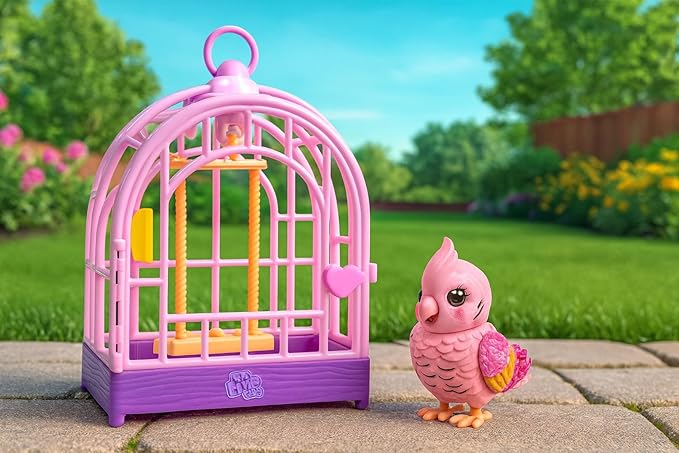 Little Live Pets My Really Real Talking Bird Toy & Cage - Image 7