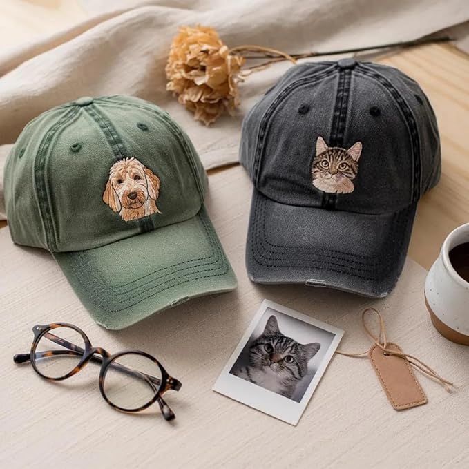 Custom Pet Embroidered Hat - Image 5