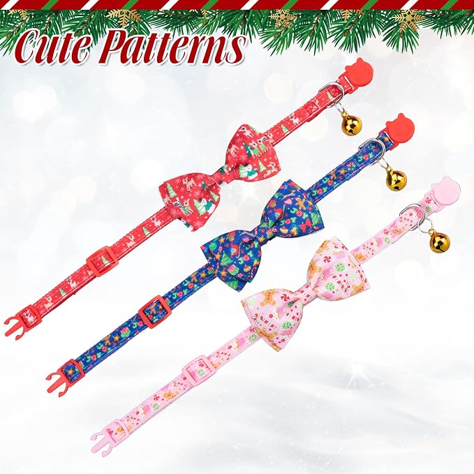 Christmas Breakaway Cat Collar - Image 4